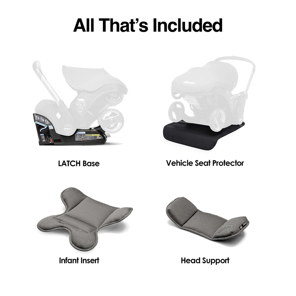 Doona Car Seat And Stroller Nitro Black All In One Travel System For Effortless Transitions